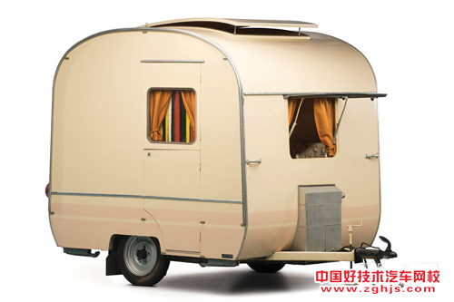 世界最微型房车搭档 Trabant